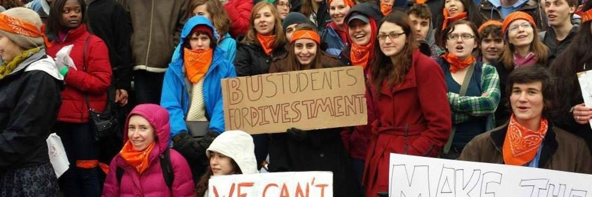 'Wake Up Call Sounded' on Climate, University Faculty Launch Largest Divestment Effort to Date