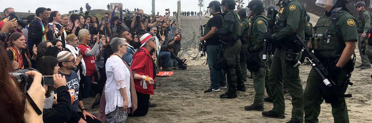 I Walked Right Up to Militarized Police at the Border