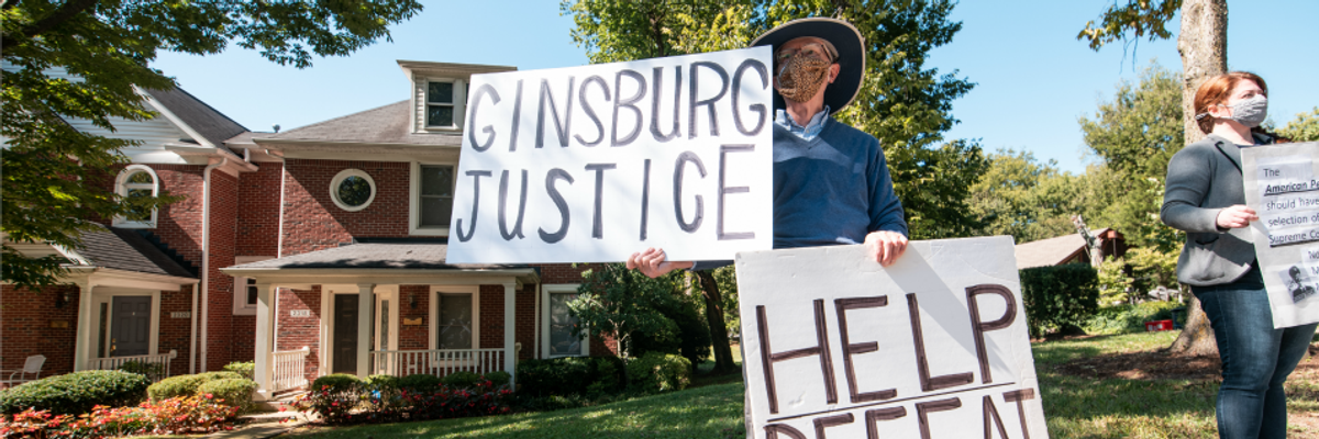 Dems Pressured to 'Pick a Fight for Once' Over RBG Seat as Collins and Murkowski Oppose Pre-Election Vote