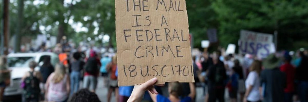 Denouncing 'Intentional Effort' to Sabotage Election, Judge Orders Nationwide Reversal of DeJoy Mail Changes