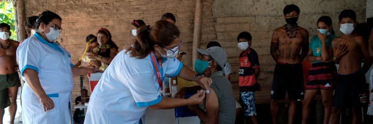 Biden's 'America First' Vaccination Strategy Promotes Global Inequity