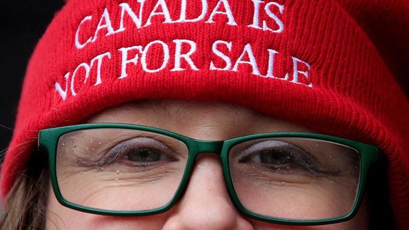 A ''Hands Off!'' Demonstration Is Held In Toronto, Canada