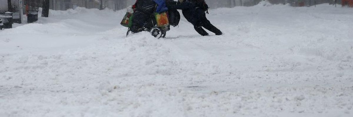 Monster Blizzard Dumps Record Snow Across US East Coast