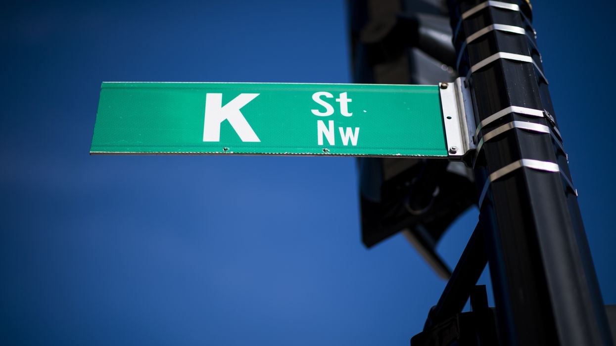 A K Street NW sign
