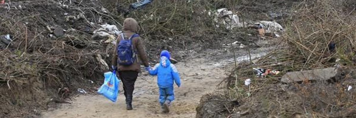 Thousands Threatened as Bulldozers Poised to Raze Calais Refugee Camp