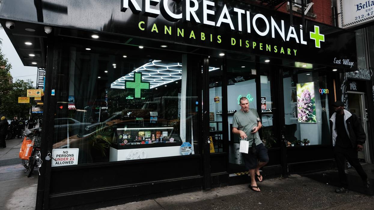 A legal cannabis dispensary