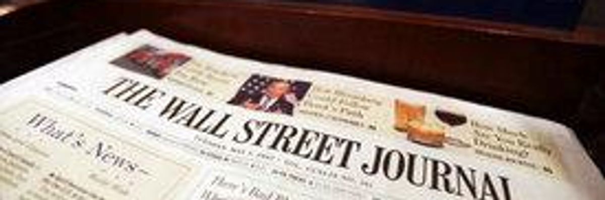 Wall Street Journal Slammed for Giving Platform to Climate Change Deniers