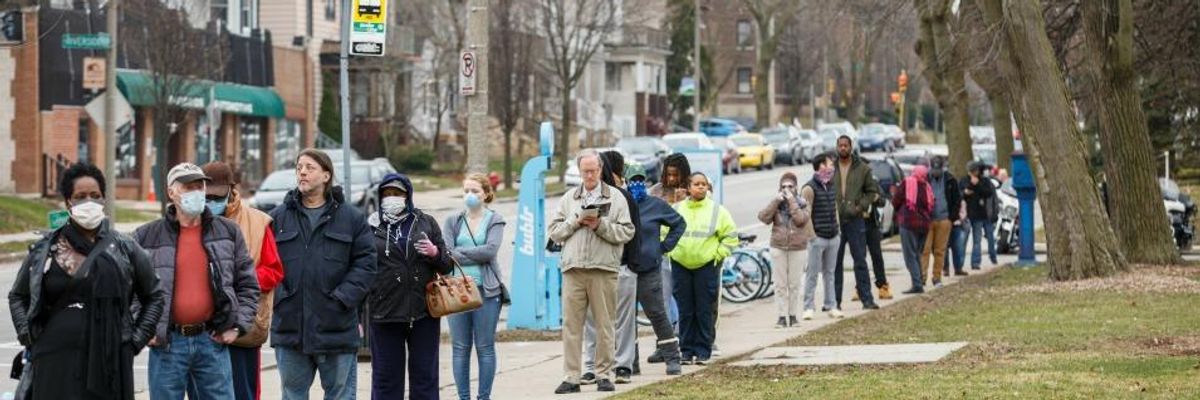 Bolstering Case for Nationwide Vote-by-Mail, New Study Shows Wisconsin In-Person Election Exploded New Covid-19 Infections