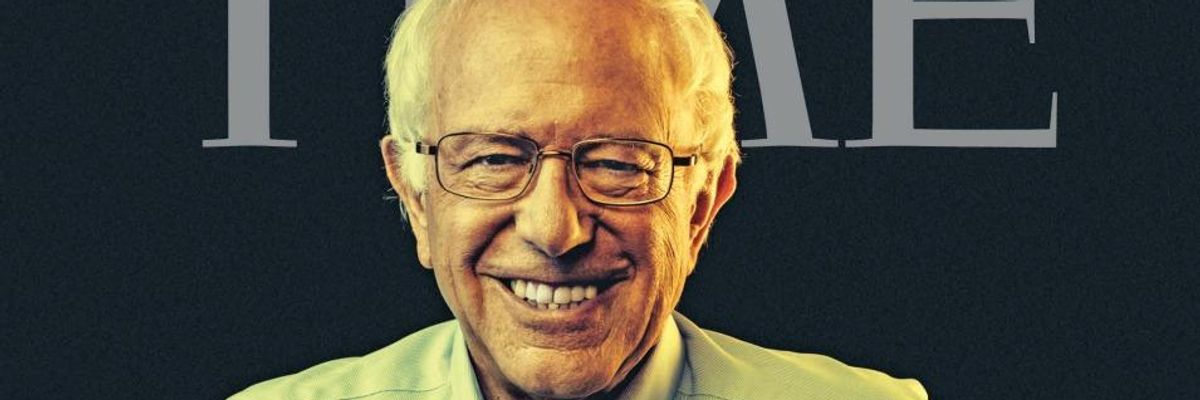 Readers Choose Bernie Sanders as Hands-Down Favorite for TIME 'Person of the Year'