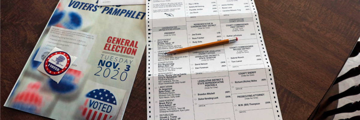 Poll Shows Most Who Voted Third-Party in 2016 Are Supporting Biden Over Trump in 2020