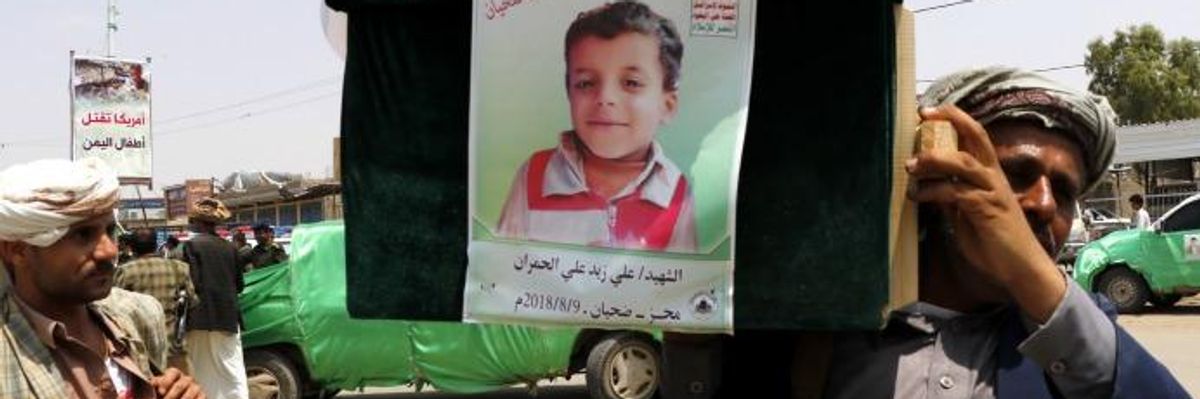 As Resolution to End US Complicity in Yemen Carnage Advances, Anti-War Voices Say, 'Now Is the Time to Call Your Lawmakers!'