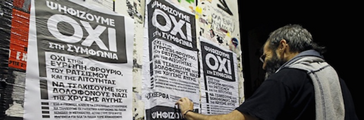 Our Responsibility to Vote 'NO' in the Greek Referendum