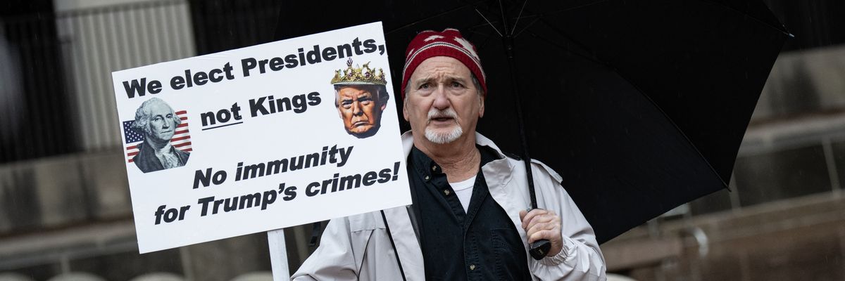 Trump Claims Presidents 'Have Absolute Immunity,' But Judges Seem Skeptical