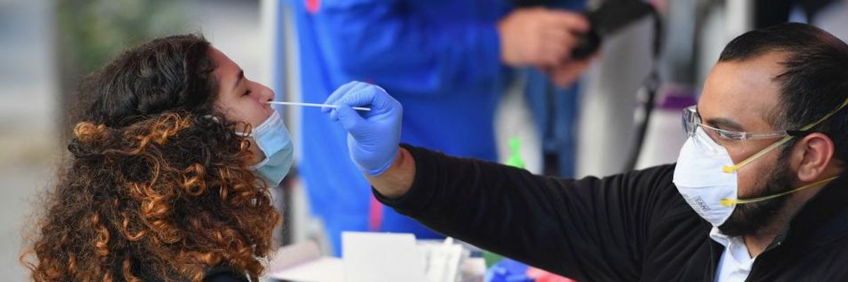 'This Is Trump's Failure': US Reports Record 90,400+ Covid Cases in Just 24 Hours--Equivalent to One New Infection Every Second