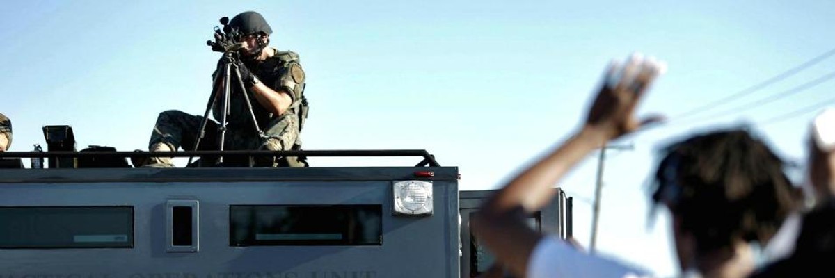 Good Afternoon, America: Machine Guns, MRAPs, Surveillance, Drones, Permanent War, and a Permanent Election Campaign