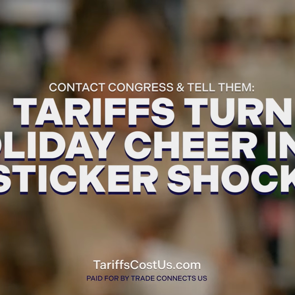 New Ad Campaign Targets Holiday Price Spike From Trump Tariffs