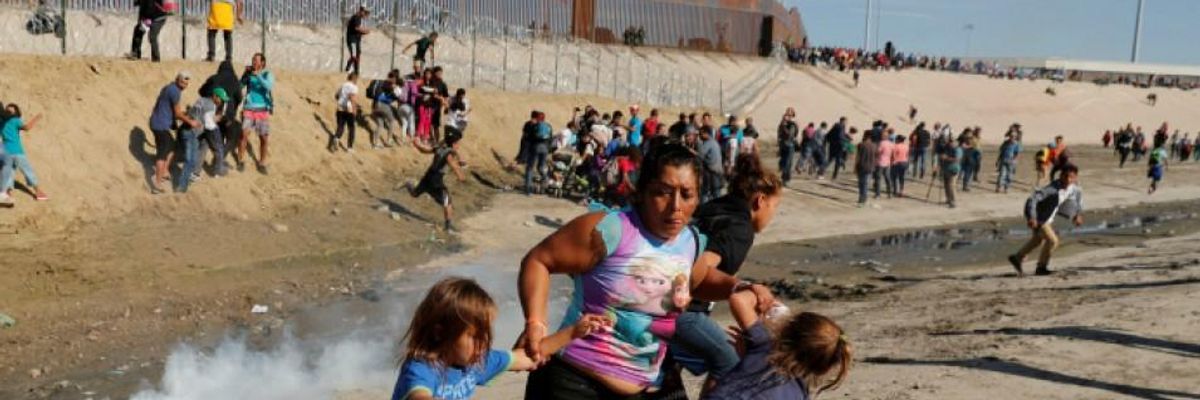 Despite Intimidation Tactics, Mom and Kids Tear-Gassed at US Border Finally Allowed to File for Asylum