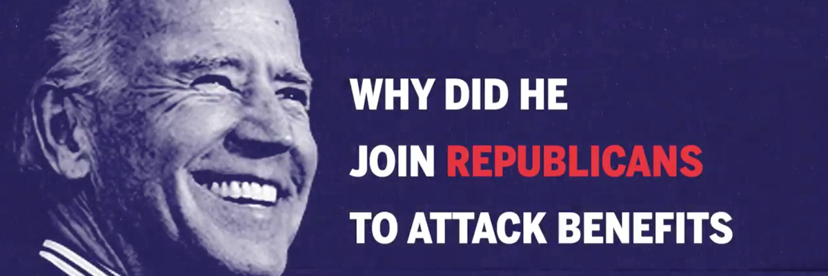 New Ad Campaign Ties Biden to 'Heartless' GOP Efforts to Cut Social Security