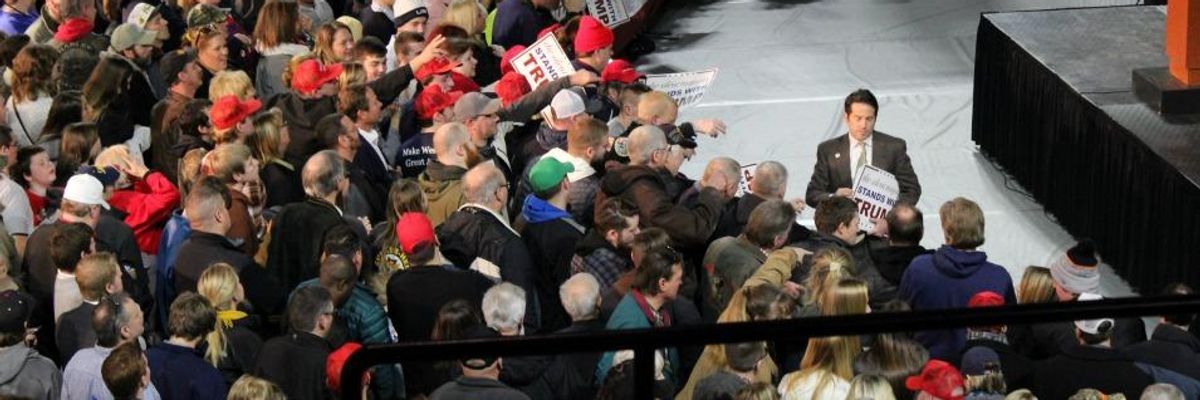 Study Details Link Between Trump's Aggressive Rhetoric at Campaign Rallies and Increased Violence