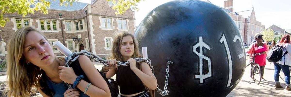 'Time for a Jubilee!': US Student Loan Debt Hits Record $1.46 Trillion. Funny, That's More Than GOP's Corporate-Friendly Tax Giveaway