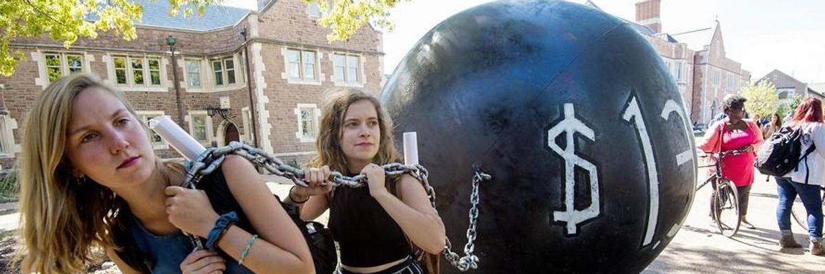 'Time for a Jubilee!': US Student Loan Debt Hits Record $1.46 Trillion. Funny, That's More Than GOP's Corporate-Friendly Tax Giveaway