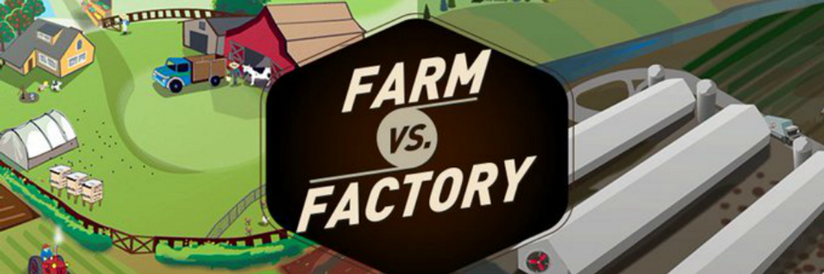 To Combat Dishonest Marketing, New 'Farm vs. Factory' Website Contrasts Industrial and Sustainable Agriculture