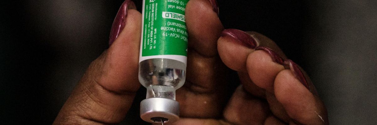 'Utterly Disgusting': Big Pharma Lobby Blitz Against Vaccine Patent Waivers Denounced