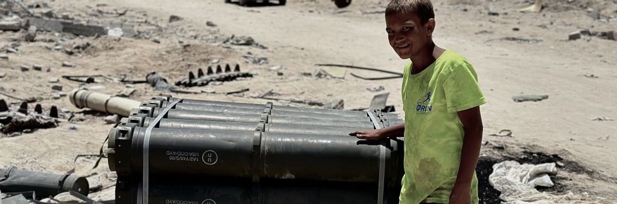 Former Officials Say US Has 'Undeniable Complicity' in Israeli Killing, Forced Starvation of Palestinians in Gaza