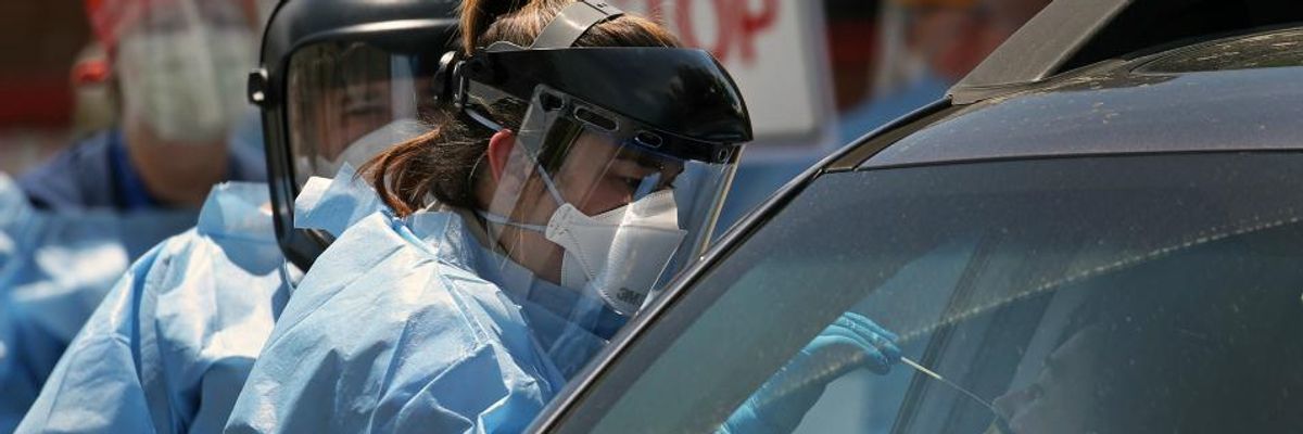 Public Health Officials Urge Caution as 14 States Report Surge in Covid-19 Infections After Reopening