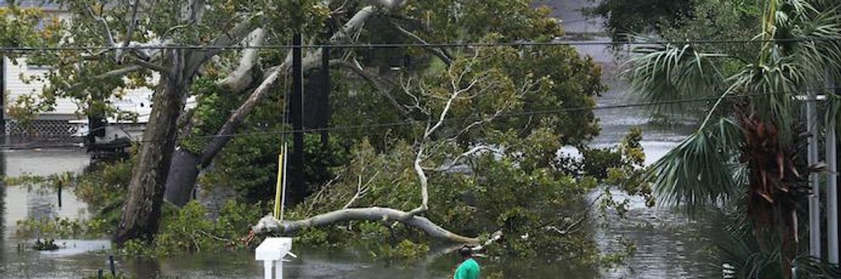 Bolstering Calls for Climate Action, 'Mutant Sloth' Hurricane Sally Leaves Major Mess for Gulf Coast