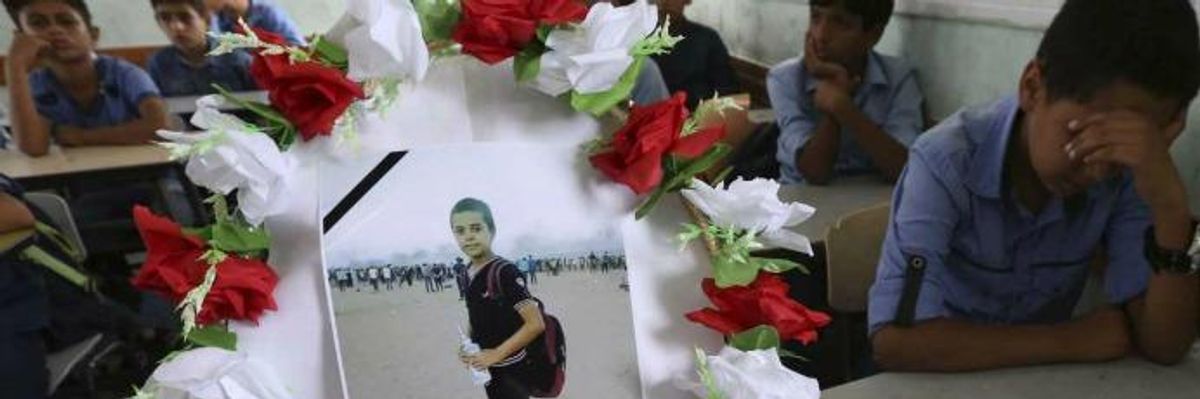 Palestinians Mourn and Demand Justice After Israeli Snipers Murder Two Young Children in Gaza