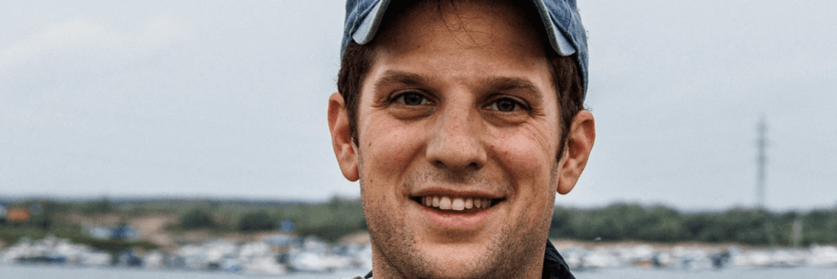 A photo taken on July 24, 2021 shows journalist Evan Gershkovich