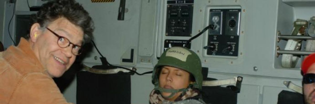 'Nothing Funny About It': Sen. Al Franken Accused of Unwanted Groping During ISO Tour in 2006