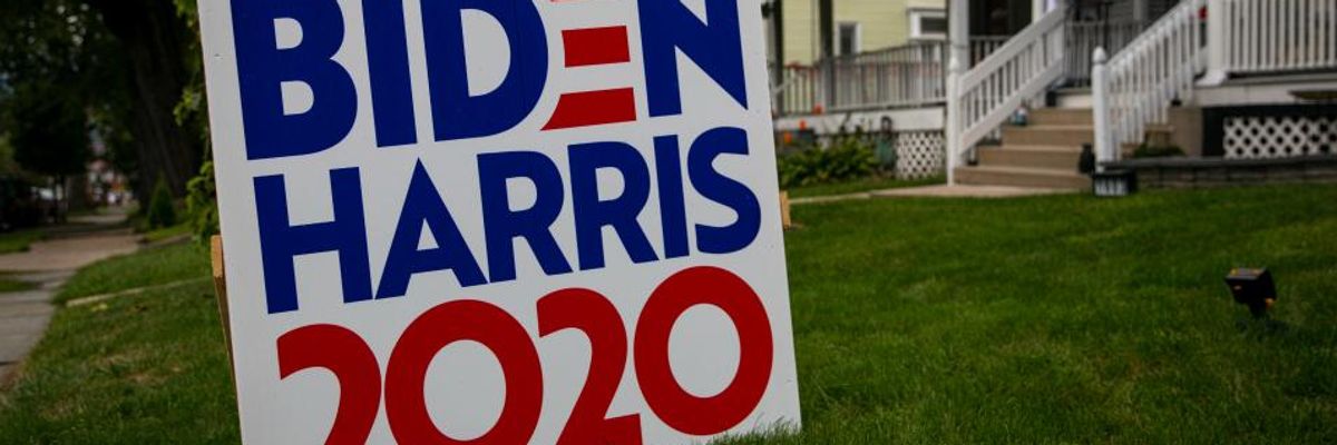 'Clarion Call to All Progressive Environmentalists': To Defeat Trump's Planetary Destruction, Climate Heavyweights Endorse Biden