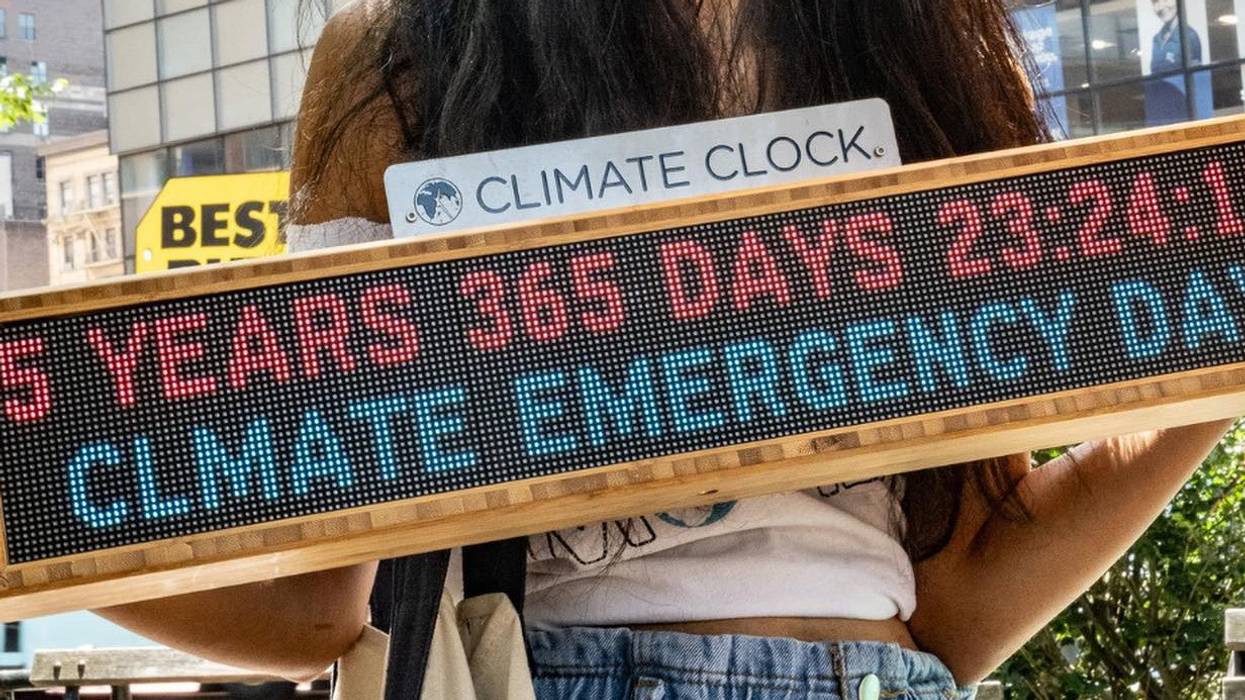 A portable "Climate Clock"