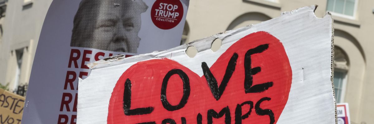 Trump's Rhetoric Stokes Hate and Never Thinks of the Consequences.