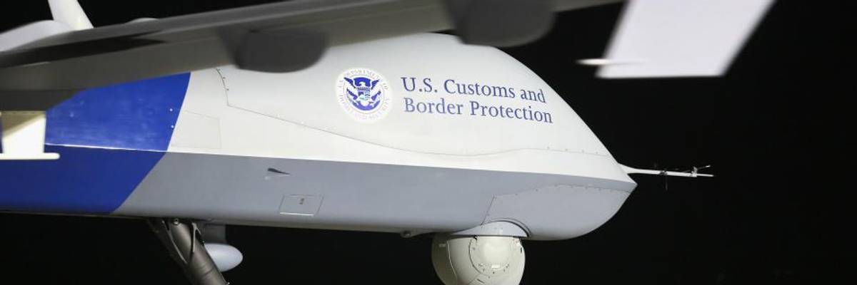 'Gross Abuse of Authority': AOC, Pressley Join Probe Into Trump Use of Predator Drones to Surveil Protesters