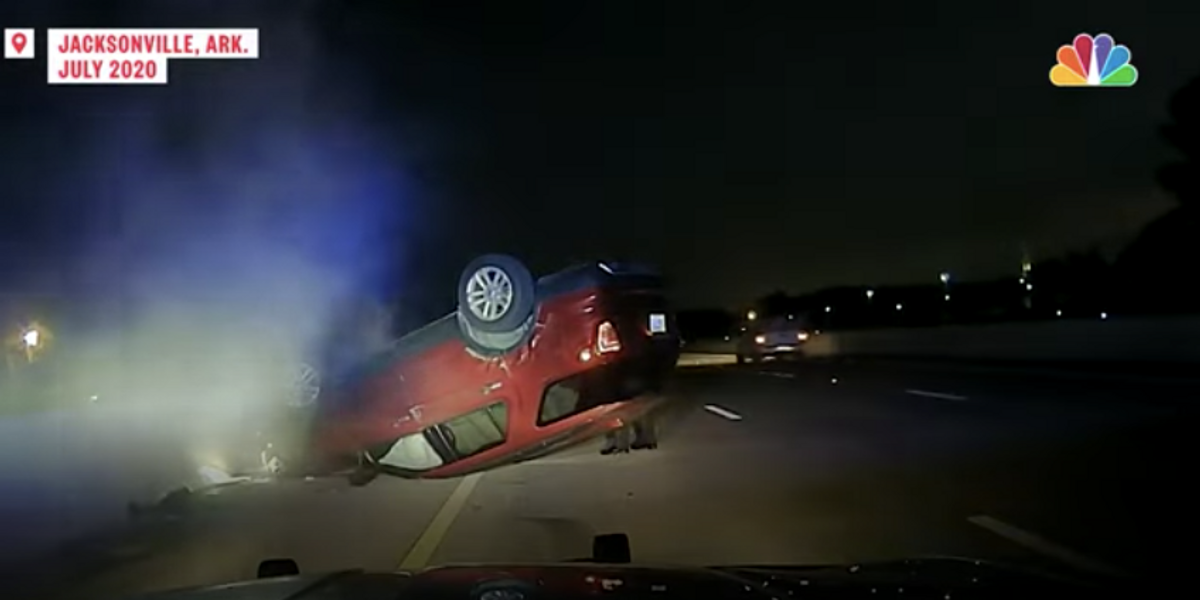 'Unequivocally Deadly' Cop Flips Over Car of Pregnant Woman Who Didn't