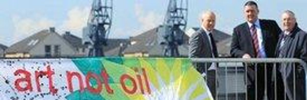 Protesters Blast BP for Painting False, 'Rosy Picture' of Gulf