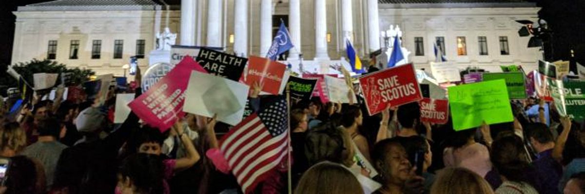 Vows to #StopKavanaugh After Trump Nominates 'Narrow-Minded Elitist Who Would Favor Wealthy and Powerful' to Supreme Court