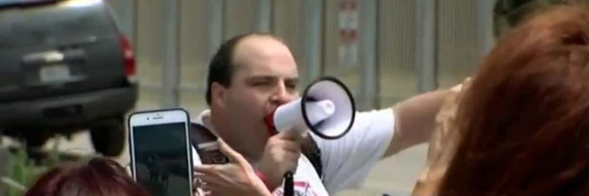 'Evil, Evil, Evil': Protester Condemns Sessions During Unveiling of Trump Policy to Rip Immigrant Families Apart