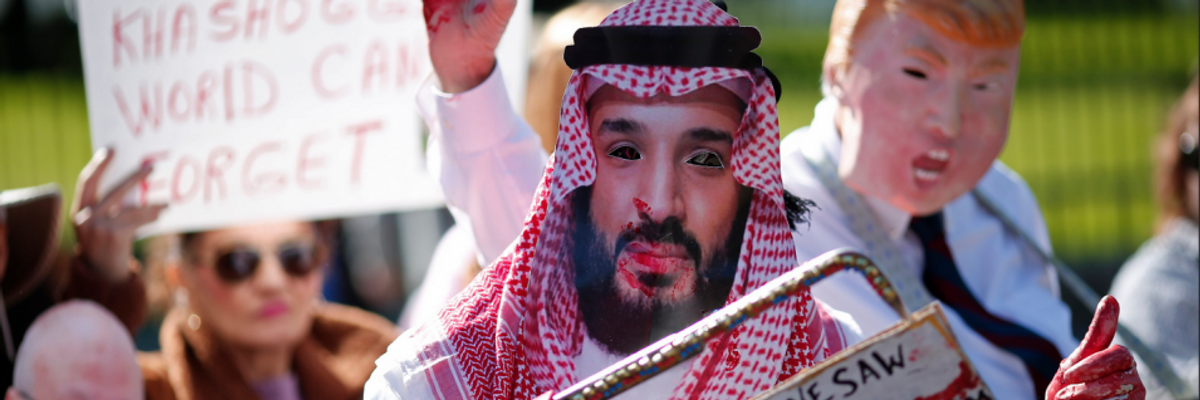 As WaPo Accuses Trump of 'Abetting Saudi Coverup,' Crown Prince Shielded While Khashoggi 'Murder Team' Members Face Execution