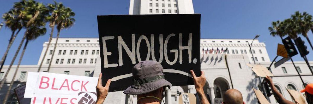 #WeveSeenEnough Images and Video of Police Violence, Activists Say in Call for Congressional Action