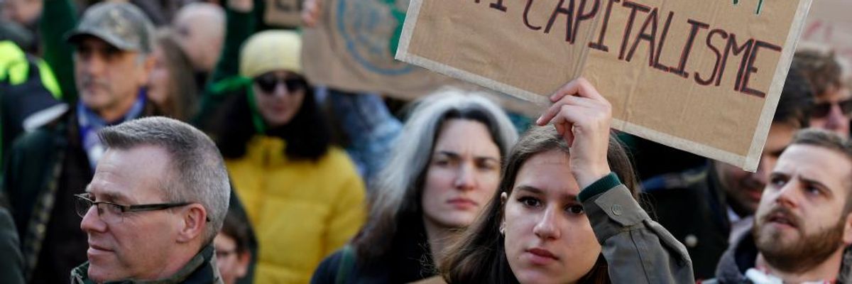 To Save Humanity and Planet, Says Climate Activist, 'We Must Go Straight to the Heart of Capitalism and Overthrow It'