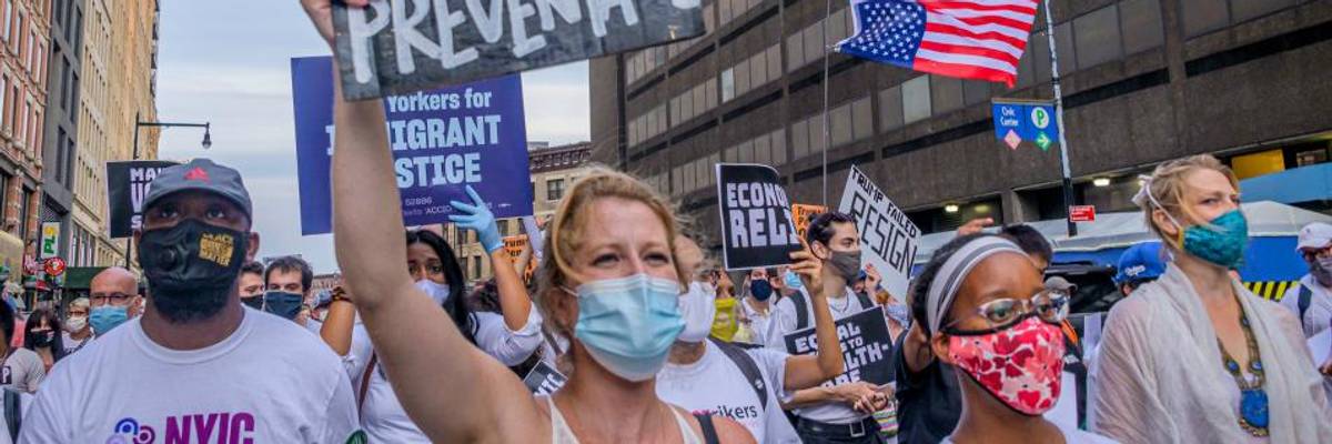 GOP Under Fire for Offering 'Emaciated' Covid Relief Plan as Record Layoffs Continue and Mass Evictions Loom