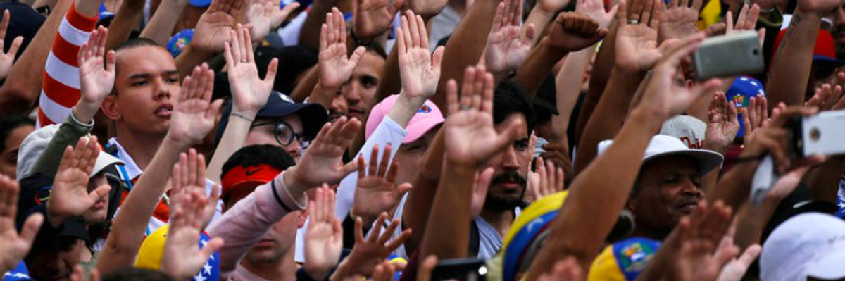 The 'Venezuelan People' Are Whoever Agrees With Donald Trump