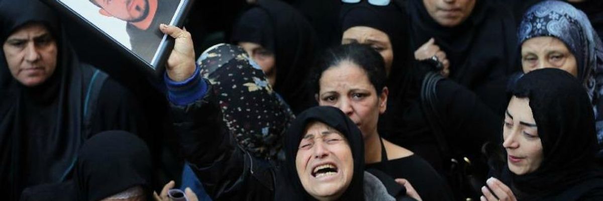 Media Turn Civilian ISIS Victims in Beirut Into Hezbollah Human Shields