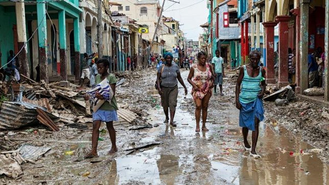 Dumb and Dumber:  Foregrounding Climate Justice from Harvey to Haiti's Matthew