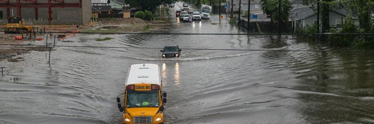 Hit by Historic Flooding From Imelda, Houston Offers Stark Reminder of Why Millions Are Joining Climate Strike