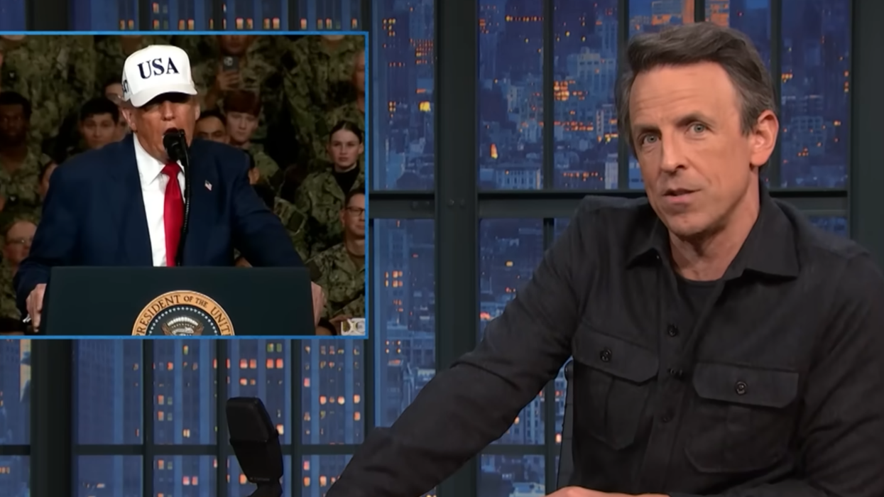 Trump Targets Another Late Night Comedian, Saying It's 'Probably Illegal' to Make Fun of Him